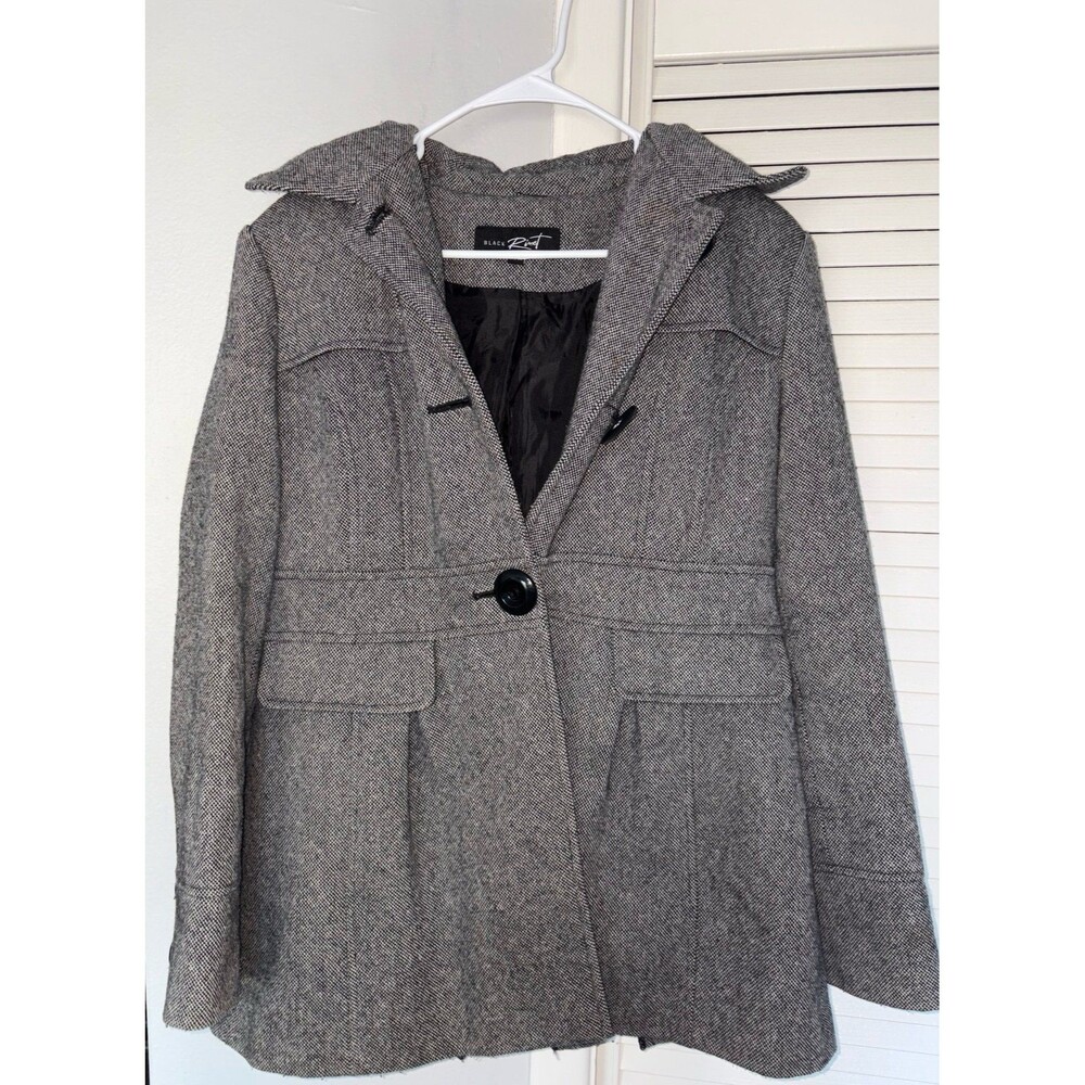 Black Rivet Women’s Hooded Coat - Size M